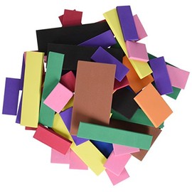 Didax Educational Resources Fraction Squares-Easy Shapes