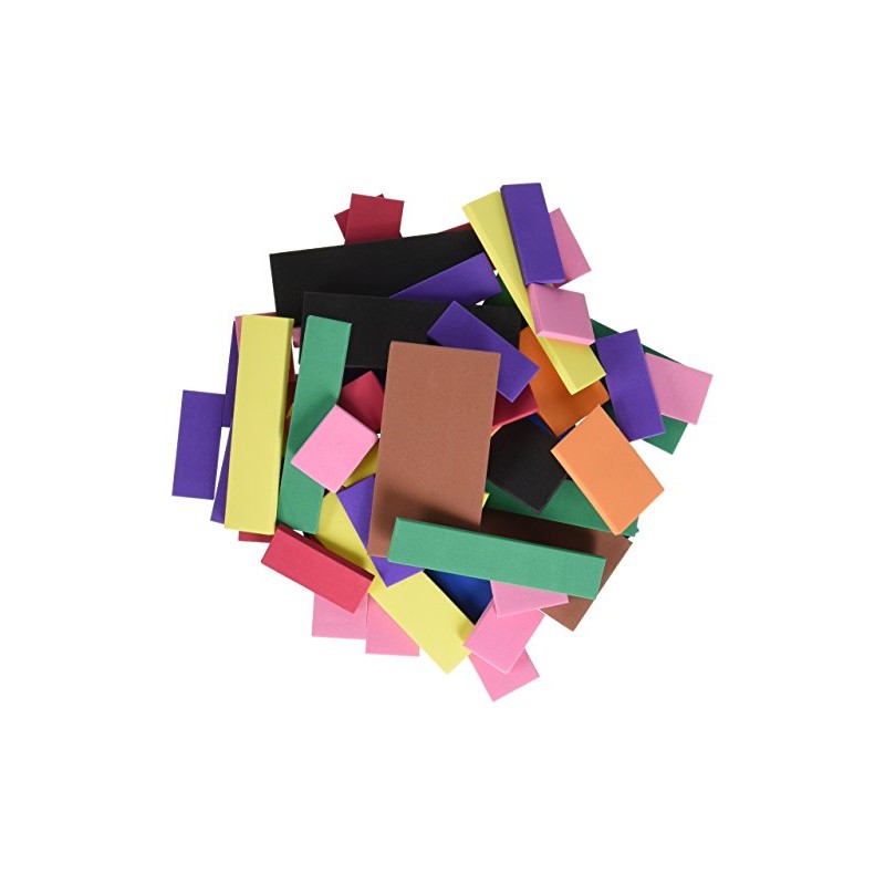 Didax Educational Resources Fraction Squares-Easy Shapes