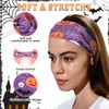 4Pack Halloween Headbands for Women, Trendy Head Bands for Halloween