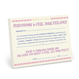 Em & Friends Permission to Feel Your Feelings Note Pad