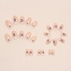 Naizcio 24 Pcs Press on Nails, Star Moon Totem Design,