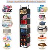 roomtalk Large-Sized Hanging Shoe Organizer 8-Shelf, Hanging Closet Organizer with