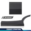 PIT66 Matte Black Rear Left Door Lower Molding Door Garnish