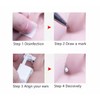 2Pcs Disposable Sterile Unit Ear Nose Stud Piercing Gun Piercer