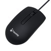 Nextep NE-414 Mouse Alámbrico USB 1000 dpi, Color Negro, Pack
