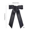 2PCS Hair Bows for Women Girls, Black Bow for Hair