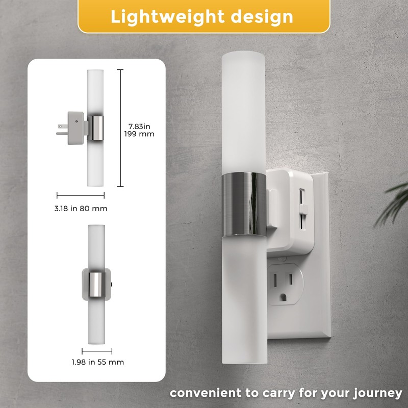 L LOHAS LED Night Light, Night Lights Plug into Wall,