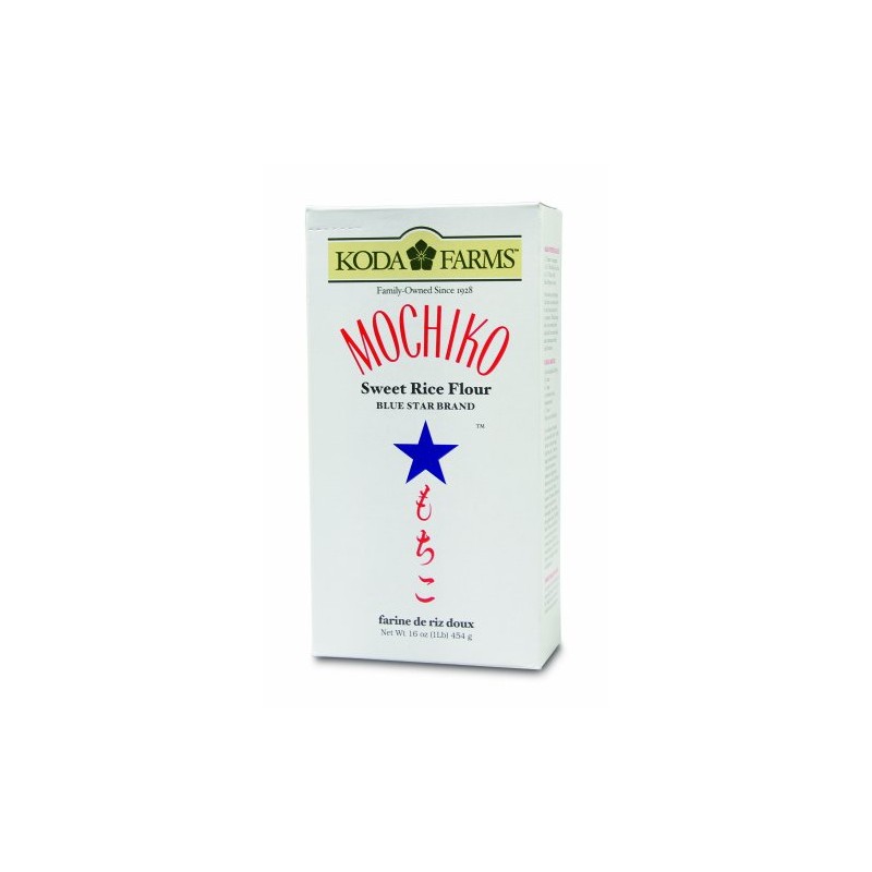 Koda Farms Mochiko Sweet Rice Flour, Blue Star, 1 Pound