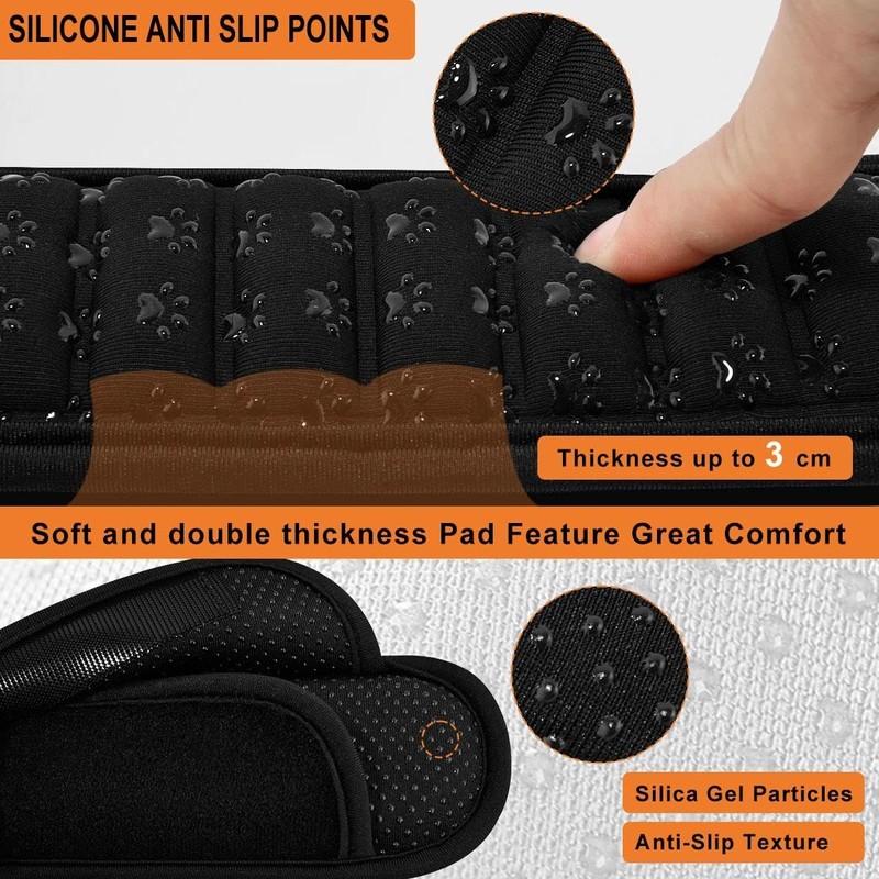 ZINZ 2-Pack 3D Shoulder Pad, Ultra-Thick Cushion with Dual-Side Anti-Slip