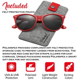 PolarSpex Polarized Sunglasses for Women Retro Classic Cateye Sunglasses for Women, UV Protection for Driving & Fishing