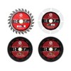 FOCSTOL Saw Blade Set - 4pcs 75mm Cutting Disc for