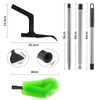 Gutter Cleaning Tools 390cm with 9-Section Pole Gutter Cleaner Gutter