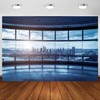 dnldliq 9x6ft Business Office Window Backdrop Modern City View Office