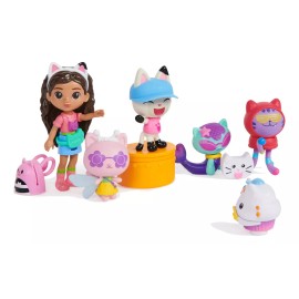 Gabbys Dollhouse Set 8 Figuras Gabby Dia En La Playa
