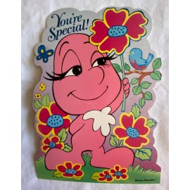 Vintage Sexy Moodie Diecut Decoration Standee - 1983 - Old Store Stock