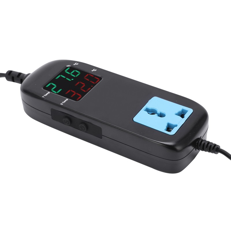 Digital Display Thermostat Intelligent Electronic Temperature Controller Regulator AC ~