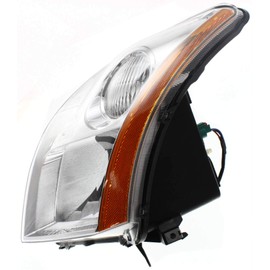 Evan Fischer Driver Side Headlight for Nissan Sentra 2007-2009 Halogen With bulb(s) Sedan Replaces# 26060ET000