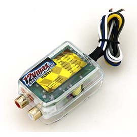 High to Low Converter Compact Transparent 2 Channel High Level Speaker Signal to Low Level RCA Adapter High to Low Output Adjustable Lineout Converter with Remote Turn-on by - 12VMAX ELECTRONICS
