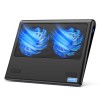 Tecknet Adjustable Laptop Cooling Pad With Dual Fans For Gaming