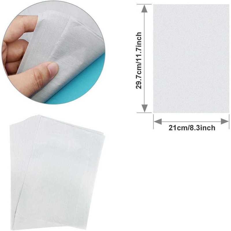 50 Sheets White Carbon Paper Graphite Paper Transfer Tracing Paper