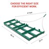 48 Inch Driveway Drag Harrow, Landscape Grader Power Rake for