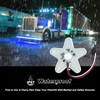 XtraGlow Peterbilt Air Breather Lights A13 Ultra-Thin Hex Style Air