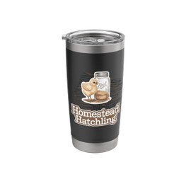 Baby Chicks in Homesteading Art Design Stainless Steel Insulated Tumbler
