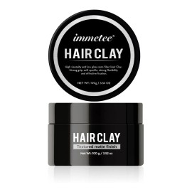 Pomada De Arcilla A Base De Agua Acabado Mate 100g / 4 Oz