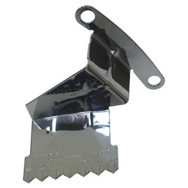 Compatible/Replacement for Chevy Small Block 283-305-327-350-400 Steel Timing Tab - Chrome