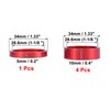 X AUTOHAUX 1 Set Bicycle Headset Spacer 28.6mm Fit for