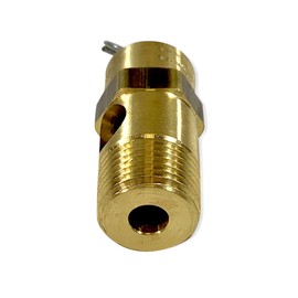 Brass, 3/8" NPT Industrial Soft Seat Safety Pressure Relief Valve, Made In The USA (150 PSI / 132 SCFM)