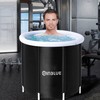 OINBLUE Ice Bath Tub with Cover, 85 Gallon Capacity Cold