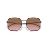 Vogue Eyewear Woman Sunglasses Light Violet Frame, Pink Gradient Brown