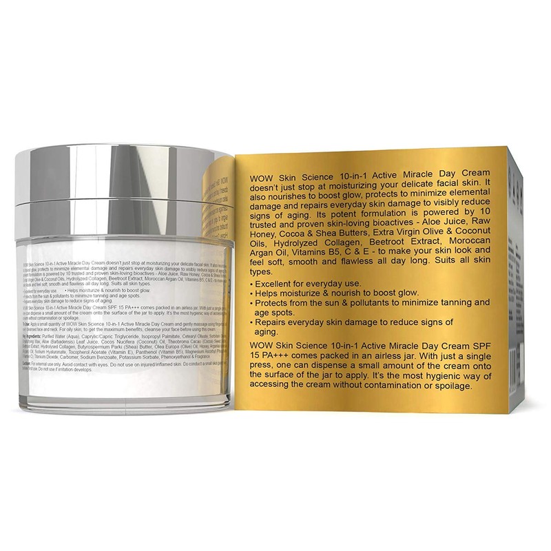 WOW 10 in 1 Active Miracle No Parabens & Mineral