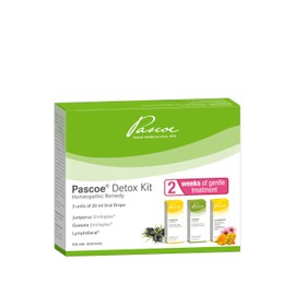 Pascoe – Pascoe Detox Kit – 3 x 20 mL Oral Drops - Homeopathic kit for the relief of sinus congestion, indigestion, hives, bloating, irritability, fatigue, headaches and constipation – Two Week Cleanse, gentle and easy on the body