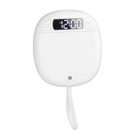 Vibrating Alarm Clock With LED Display - Adjustable 3 Levels of Vibration, 2 Sets of Alarms, Portable Digital Clock for Students, Children, Adults