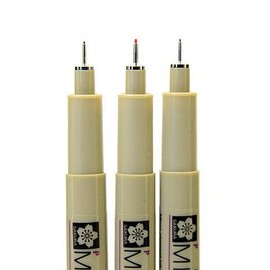 Sakura Pigma Micron Black 0.20 mm/005 [Pack of 6 ]