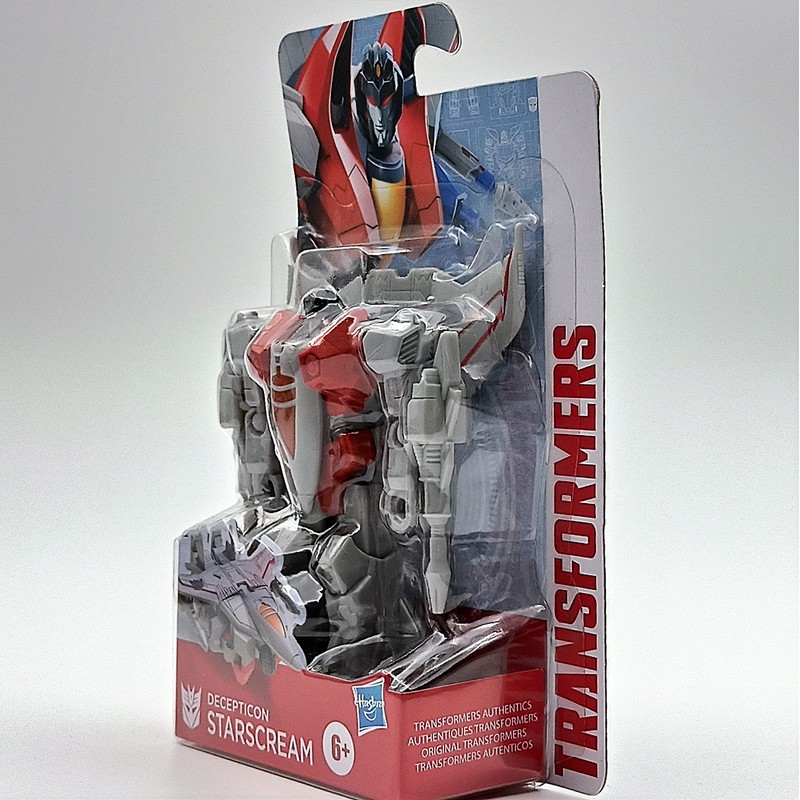 Hasbro transformator Autobot Starscream Jungen grau 10 cm