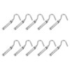 sourcing map 10Pcs M6 304 Stainless Steel Expansion Hook, Standard