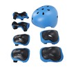 Helmet Knee Pad Adjustable Comfortable Protective Kids Sport Gear Set