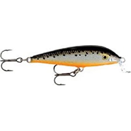 Rapala TE7-SF Minnow Team Esco Lure, 2.8 inches (7 cm), 0.2 oz (6 g) Silver Foil