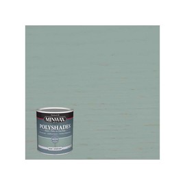 Minwax Polyshades Semi-Transparent Gloss Vintage Blue Stain/Polyurethane Finish 1 qt
