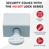 NU-SET Lock | Sliding Window Lock | 6 Pack Thumb