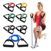 Standard (Green) Single-strand Yoga Band Tubing Stretching Rope Exercises / 일반 (그린) 한줄 요가밴드 튜빙 스트레칭 로프운동