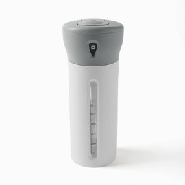 Easy-to-carry rotating 4in1 gray dispenser Liquid soap case