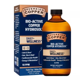 Sovereign Copper Mineral Supplement for Joint Bone Health Hair Skin Nails Cardiovascular Energy