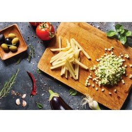 Börner Mandoline Slicer V5 (Starter Set) • Vegetable V-Slicer for Slices, Sticks & Dices in Various Sizes • With Stainless Steel V-Blade • Adjustable Kitchen Slicer • Color: Purple