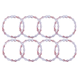 Cloudy Rose PRO Hair Ties: Easy Release Adjustable for Every Hair Type PACK OF 8