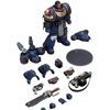 JOYTOY Warhammer 40k Space Marine 2, 1/18 Uitramarines Lieutenant Titus