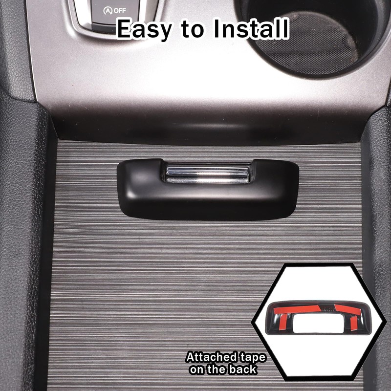 HIRUFAIT Armrest Box Handle Switch Cover Trim for Honda Pilot